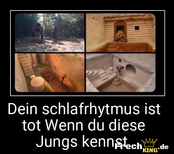 Dein schlafrhytmus ist tot Wenn du diese Jungs kennst